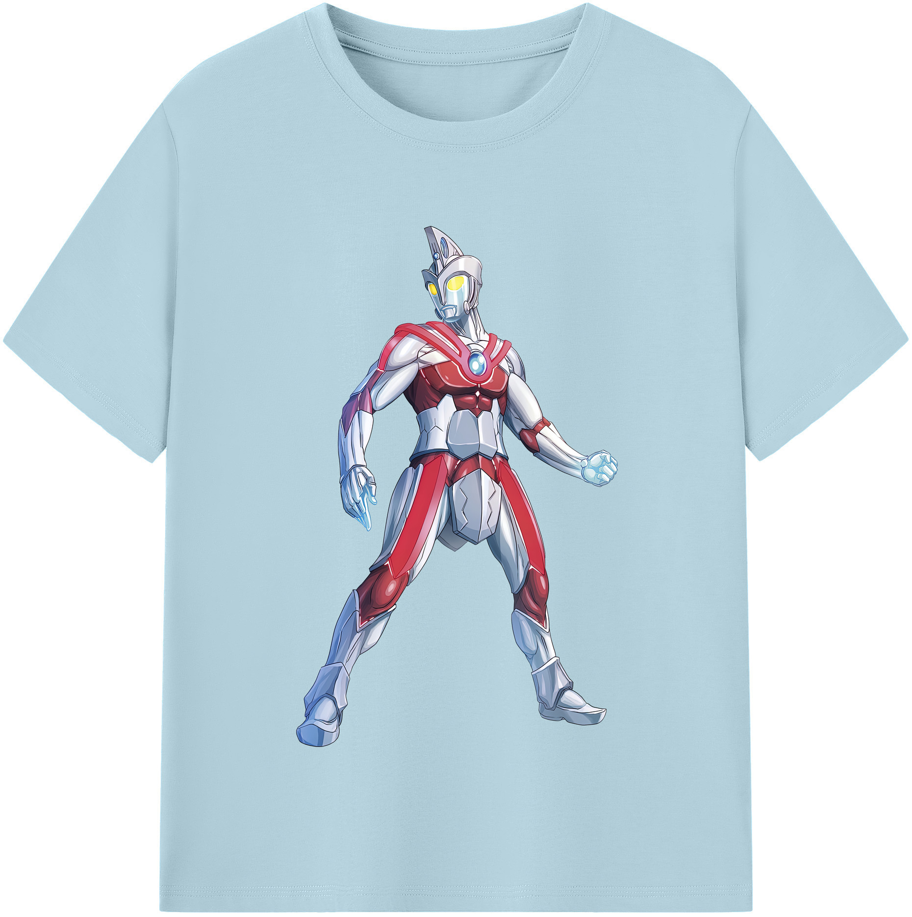 （画像用） ウルトラマン Ultraman 綿100％半袖Tシャツ（フロントプリント）